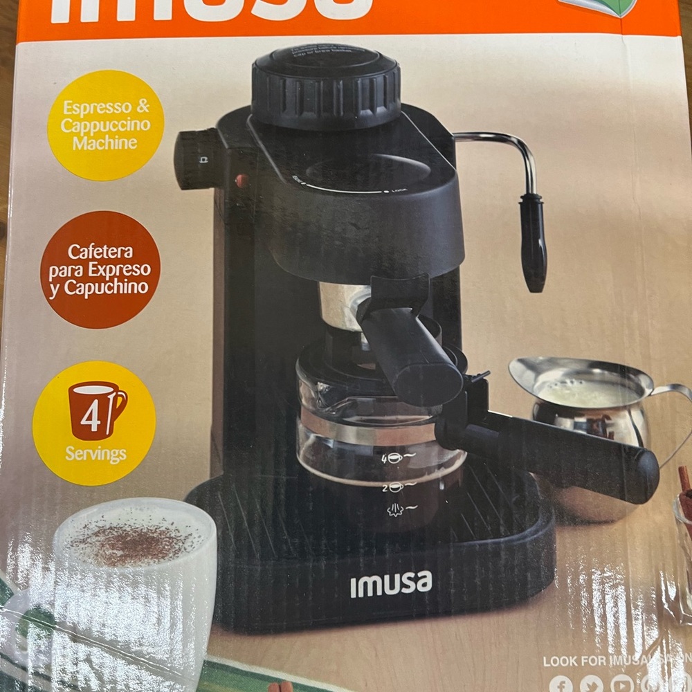 IMUSA Espresso and Cappuccino Machine